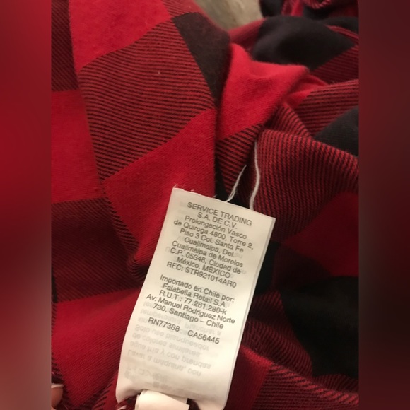 Like New  J. Crew Red and Black Buffalo Plaid Dreamy Jogger M - Picture 12 of 13